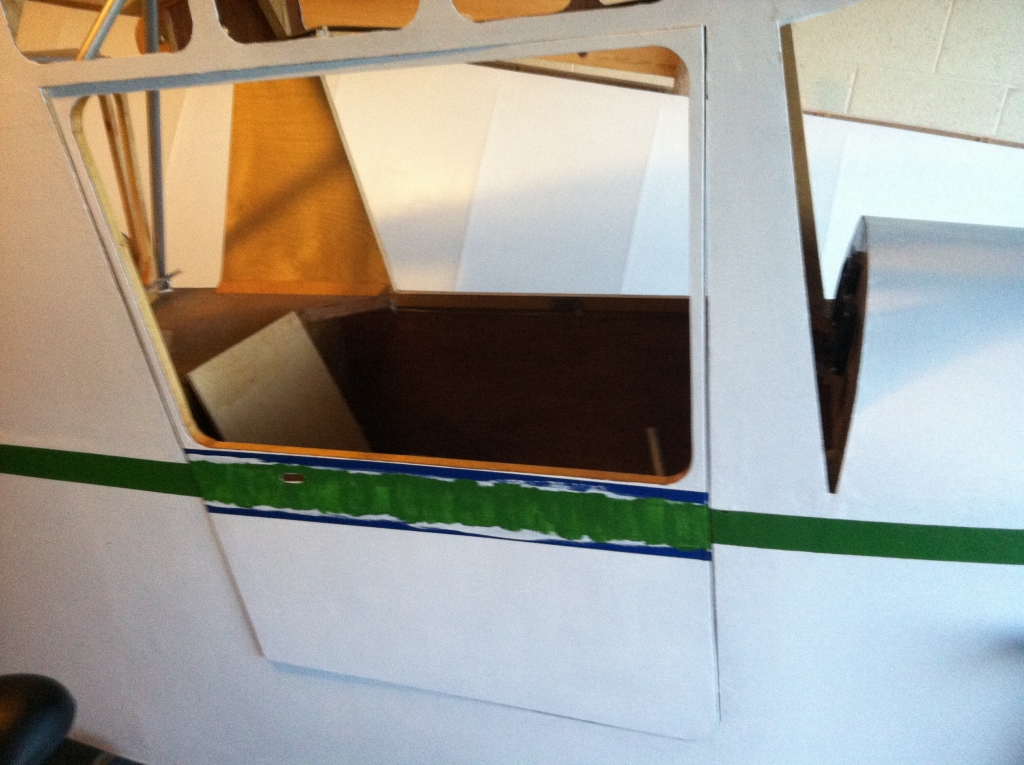 Door almost finished painting